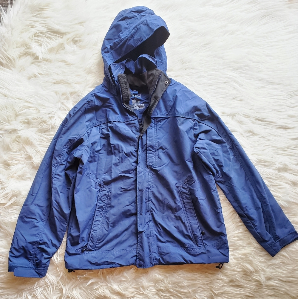 L.L. Bean Vintage Wind Breaker Rain Jacket
